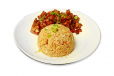 Pepper Chili Chicken With Choice of Fried Rice