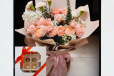 Peach Bliss Bouquet & Truffles