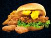 Queso Chicken Fillet Burger