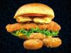 Camembert Chicken Fillet Burger