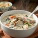 Zuppa Rustica di Pollo e Funghi