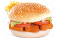 Chicken Nuggets Burger Sandwich