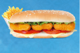 Chicken Nuggets Combo Sandwich