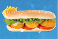 Jumbo Prawns Combo Sandwich