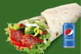 Tikka Wrap + Pepsi (300ml)