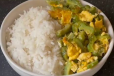 Egg Ampalaya With Rice