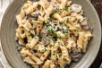 Farfalle Mushroom Alfredo