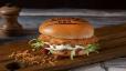 Flaming Fried Chicken Burger