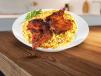 Charcoal Grilled Regular Chicken With Biryani