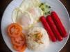 Hotsilog Hotdog