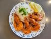 Buttered Shrimp With Jasmine Rice With Soup