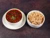 Manchow Soup Veg With Fried Noodles