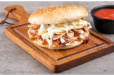Shawarma Burger Chicken Cheese Sandwich