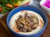 Hummus With Meat And Pine