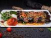 Kabab With Eggplant Meal