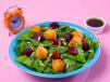 Crispy Halloum Salad
