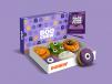 Box of 6 Halloween Donuts with Free Games Booklet