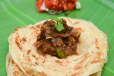 3 Porotta With Beef Curry Combo