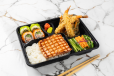 Grilled Salmon Bento