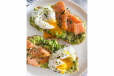 Eggs And Avocado Salmon