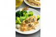 Grilled Chicken Fillet In Creamy Mushrooms