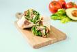 Turkey and Cheese Wrap