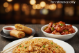 Chicken Fried Rice + Chilli Chicken+ Spring Roll
