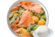 Ginataang Crabs with sitaw and kalabasa 