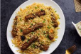 Mutton Sheekh Kebab Biryani Full