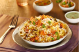 Paneer tikka biryani