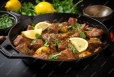 Mutton lemon karahi full