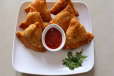 Aloo samosa single