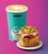 Rose Honey Pistachio MiniBon and Hot Coffee
