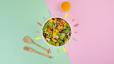 Rainbow Vegan Salad