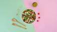 Mediterranean Black Rice Chicken Salad