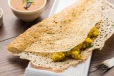 Onion Rava Masala Dosa