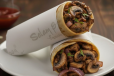 Mushroom Kathi Roll