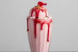 Rose Milkshake