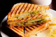 Grilled Vegetables Bhaji Sandwich