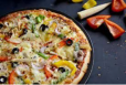 Mushroom Corn Pizza
