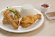 Chicken Shanghai Rice Chinese Combo Meal