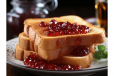 Bread Butter Jam Toast