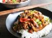 Beef Minced Eggplant With Jasmine Steam Rice