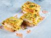 Bread Masala Omelette  with Choice of Drink 