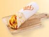 Egg and Chips Paratha Roll 