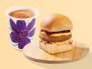 Veggie delux Bunz with Choice of Drink 