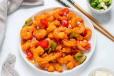 Prawns sweet and sour