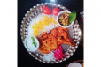 Half Chicken Charocal With Rice
