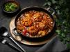 Kung Pao Style Veg Gravy Momos