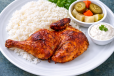 Grilled Chicken Meal with Rice